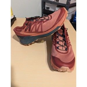 Salomon Sense Ride 4 Trail Running Shoe Women's Size 8.5 Brick Dust Salmon